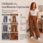 ✨ ¡DE LA OFICINA A LA SALIDA! | Pantalón Acampanado a Rayas -50%