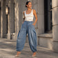 👖 ADIÓS A LOS JEANS APRETADOS | Pantalón Harem de Mezclilla -50%