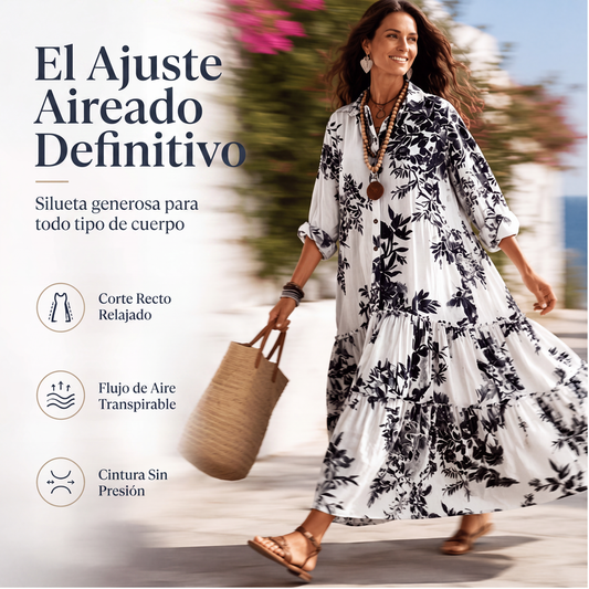 🌸 UN VESTIDO Y EL LOOK ESTÁ LISTO | Vestido Largo Floral -50%
