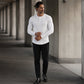 🔥 ELEVA TU LOOK SIN VESTIRTE DE MÁS | Playera Henley Slim para Hombre -50%