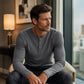 🔥 ELEVA TU LOOK SIN VESTIRTE DE MÁS | Playera Henley Slim para Hombre -50%