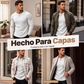 🔥 ELEVA TU LOOK SIN VESTIRTE DE MÁS | Playera Henley Slim para Hombre -50%