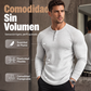 🔥 ELEVA TU LOOK SIN VESTIRTE DE MÁS | Playera Henley Slim para Hombre -50%