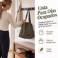 👜 TODO CABE, TÚ ELIGES CÓMO LLEVARLA | Bolsa 3 en 1 de Gran Capacidad -50%