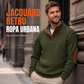 🔥 ESTILO RETRO QUE MARCA LA DIFERENCIA | Sudadera Jacquard para Hombre -50%