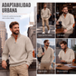 🔥 ESTILO RETRO QUE MARCA LA DIFERENCIA | Sudadera Jacquard para Hombre -50%