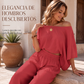 ✨ DOS PIEZAS, UN LOOK QUE DESTACA | Conjunto de Hombros Descubiertos + Pantalón Wide Leg -50%