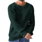 ⚡ ¡50% MENOS! | Jersey Waffle para Hombre de Cuello Redondo