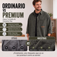 Camisa utilitaria holgada de manga larga para hombre