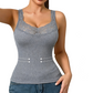 💕 ¡A MITAD DE PRECIO! | Top Moldeador de Mujer con Encaje y Escote en V