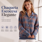 ⏰🔥 ¡OFERTA 50% OFF! 🧶✨ Cárdigan de Punto a Cuadros para Mujer – Corte Oversize, Suave y Estilo Casual sin Esfuerzo