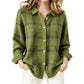 ⏰🔥 ¡OFERTA 50% OFF! 🧶✨ Cárdigan de Punto a Cuadros para Mujer – Corte Oversize, Suave y Estilo Casual sin Esfuerzo