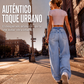⏰🔥 ¡OFERTA 50% OFF! 👖✨ Vaqueros Cargo de Pierna Ancha para Mujer – Estilo Streetwear, Tiro Alto y Silueta Estilizada
