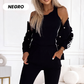 🏆¡Más vendido!🏆👚 Conjunto de 3 piezas: comodidad informal, estilo sin esfuerzo.