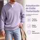 🔥 50% OFF | Playera Waffle para Hombre con Efecto de Doble Capa