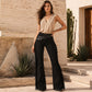 🤠 ¡A MITAD DE PRECIO! | Jeans Acampanados con Flecos Laterales