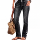 ✨ ¡A MITAD DE PRECIO! | Jeans Stretch para Mujer con Botones en el Tobillo