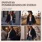 Chaquetas casuales de mujer con flecos y manga larga
