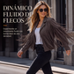 Chaquetas casuales de mujer con flecos y manga larga