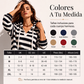 Vestido sudadera con capucha a rayas informal para mujer
