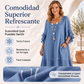 Vestido de verano para mujer con mangas de volante holgado
