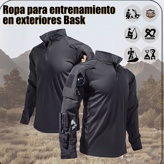 Ropa deportiva para exteriores duradera con múltiples bolsillos
