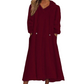 ⏰🔥 ¡OFERTA 50% OFF! 👗❄️ Vestido Largo de Felpa para Mujer – Súper Cálido, Extra Suave, Corte Línea A y Perfecto para el Invierno