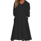 ⏰🔥 ¡OFERTA 50% OFF! 👗❄️ Vestido Largo de Felpa para Mujer – Súper Cálido, Extra Suave, Corte Línea A y Perfecto para el Invierno