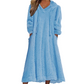 ⏰🔥 ¡OFERTA 50% OFF! 👗❄️ Vestido Largo de Felpa para Mujer – Súper Cálido, Extra Suave, Corte Línea A y Perfecto para el Invierno