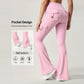 ⏰🔥 ¡OFERTA 50% OFF! 🧘‍♀️✨ Pantalones de Yoga Acampanados de Talle Alto para Mujer – Efecto Estilizador, Cómodos y con Bolsillos