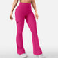 ⏰🔥 ¡OFERTA 50% OFF! 🧘‍♀️✨ Pantalones de Yoga Acampanados de Talle Alto para Mujer – Efecto Estilizador, Cómodos y con Bolsillos