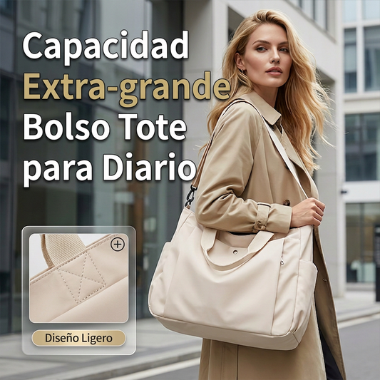 ⏰🔥 ¡OFERTA 50% OFF! 🎒✨ Bolso Tote de Gran Capacidad para Mujer – Espacioso, Organizado, Resistente al Agua y Versátil
