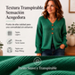 Jersey de punto de cuello en V para mujer