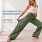 ⏰🔥 ¡OFERTA 50% OFF! 👚✨ Pantalones cargo holgados elásticos para mujer