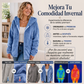 ⏰🔥 ¡OFERTA 50% OFF! 👚✨Chaqueta con capucha de felpa suave y acogedora para mujer