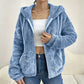 ⏰🔥 ¡OFERTA 50% OFF! 👚✨Chaqueta con capucha de felpa suave y acogedora para mujer