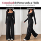 ⏰🔥 ¡OFERTA 50% OFF! 👚✨Mono casual de mujer de cuello cuadrado y pierna ancha