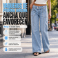 Vaqueros de pierna ancha favorecedores