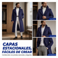 Abrigo de hombre elegante y cálido refinado