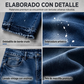 ⏰🔥 ¡OFERTA 50% OFF! 👖✨Vaqueros de mezclilla desgastados con salpicaduras de pintura, estilo urbano callejero para hombre
