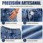 ⏰🔥 ¡OFERTA 50% OFF! 👖✨Jeans de mujer de talle alto estilo globo con puños con cordón