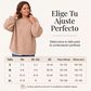 ⏰🔥 ¡OFERTA 50% OFF! 👚✨Jersey de punto trenzado holgado para mujer