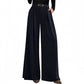 ⏰🔥 ¡OFERTA 50% OFF! 👚✨Pantalones de pierna ancha de cintura alta para mujer