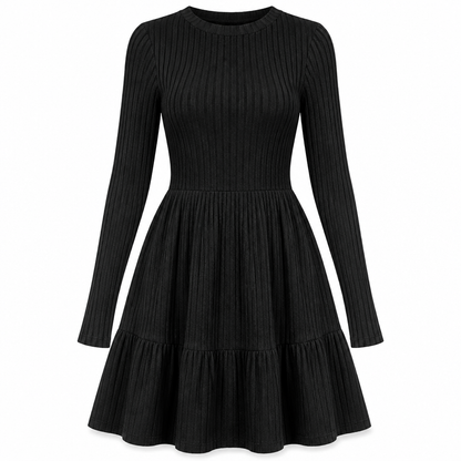 ⏰🔥 ¡OFERTA 50% OFF! 👚✨Vestido casual ajustado a rayas para mujer