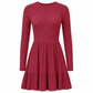 ⏰🔥 ¡OFERTA 50% OFF! 👚✨Vestido casual ajustado a rayas para mujer