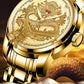✨Venta caliente✨Reloj Dragón Dorado en Relieve-5