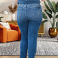 💖Nuevo modelo en oferta💖 Jeans con corte tipo bota y control de barriga (Compre 2 con envío gratis)