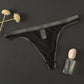 Tanga de bikini fina de malla de seda sexy para hombre