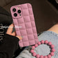 Tartan scrub caso para iPhone