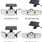 🔥Aplique solar de inducción LED de tres cabezales